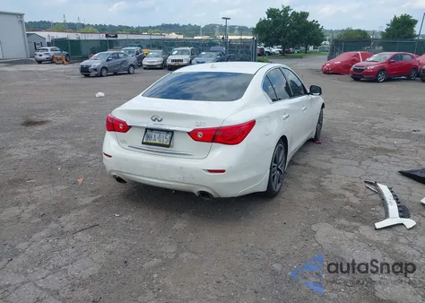 2017 Infiniti Q50 3.0T Premium from USA, damaged, VIN JN1EV7AP6HM733558